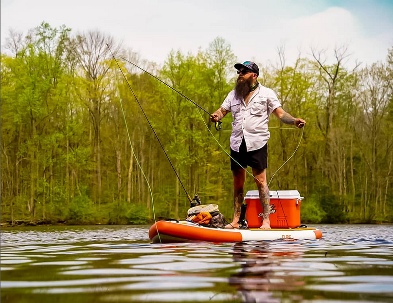 Discover the Ultimate Fishing Adventure with Glide's 02 Angler SUP Boa