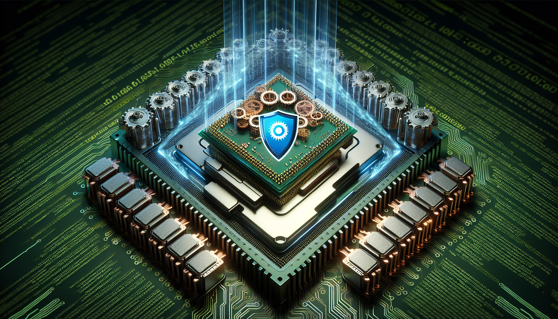 Illustration of Advanced Security Features for Intel Core i5-12600K