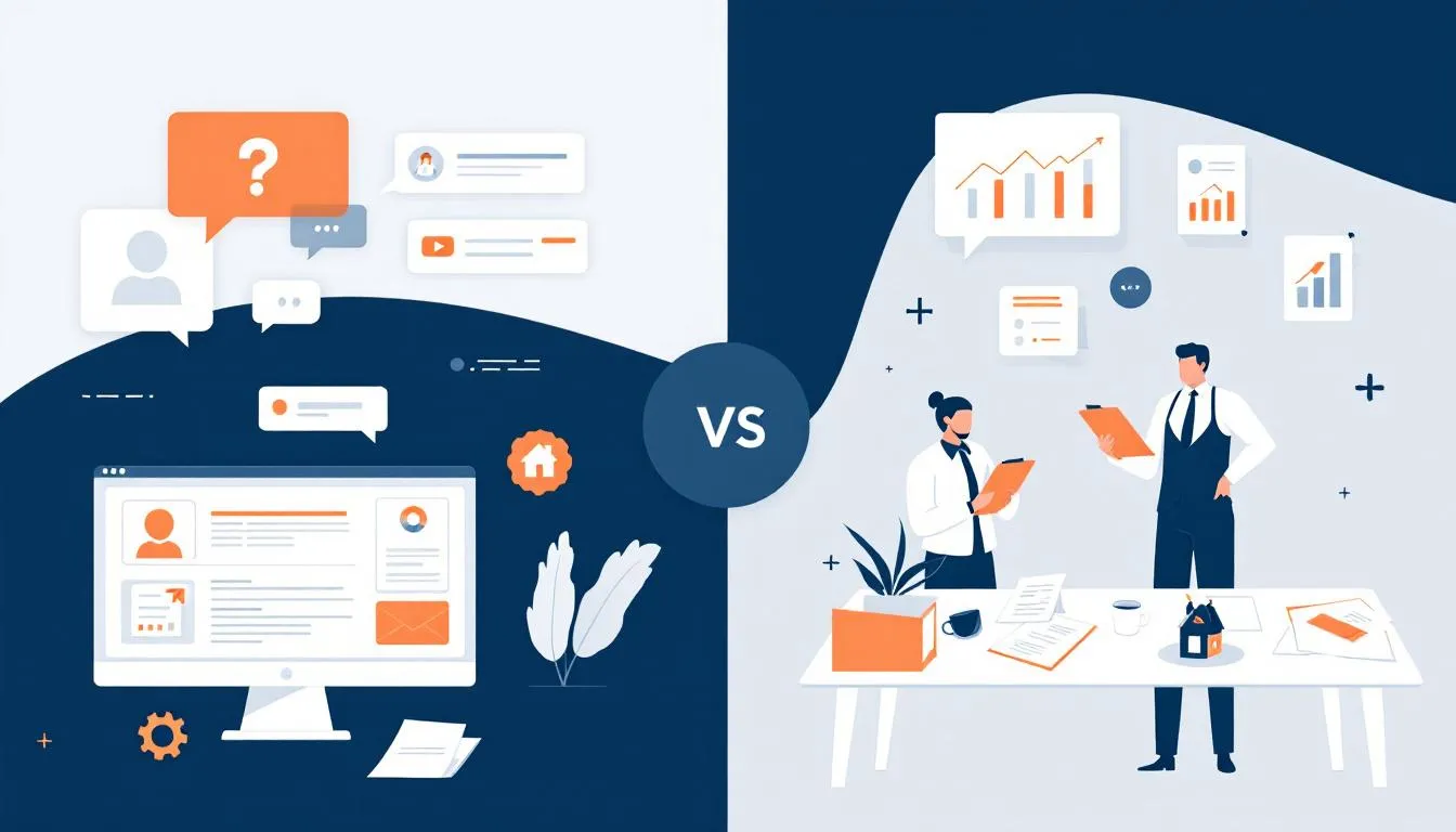 Comparison of virtual and in-person transaction coordinators.