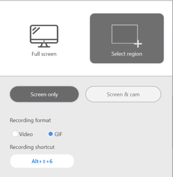 Zight GIF making
