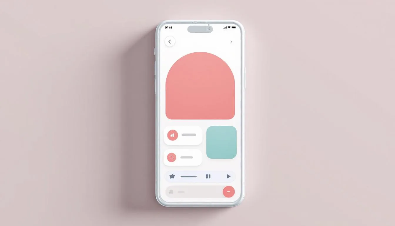 Graphisme d'applications mobiles illustrant l'expérience utilisateur.