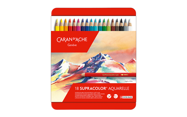 Caran d'Ache water color pencils