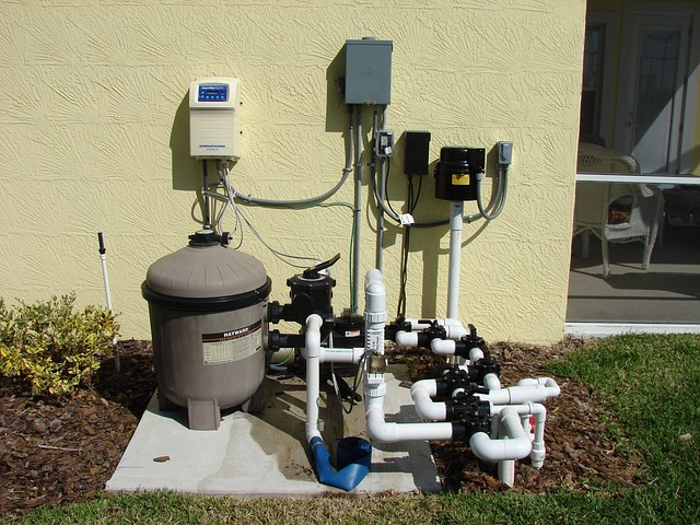 pump, pool filter, water pump