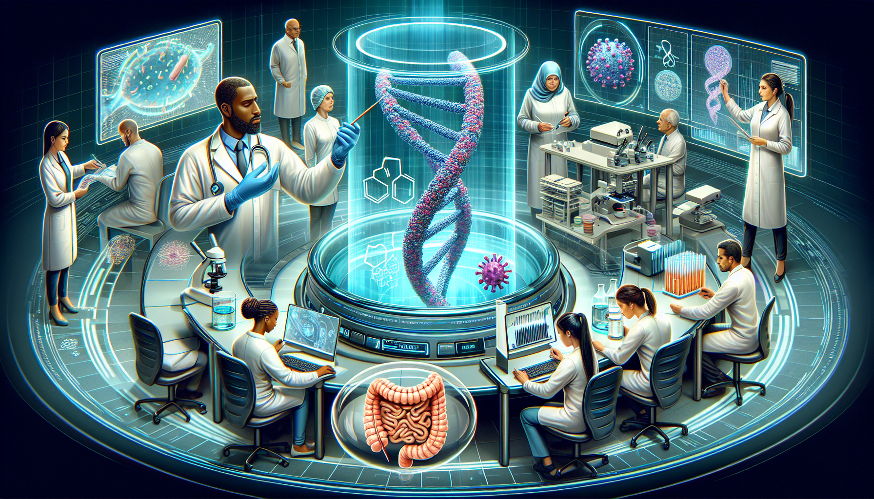 Illustration of advanced testing services