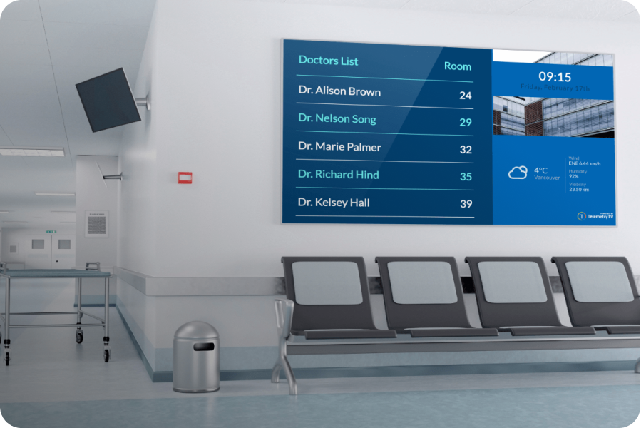 What Are the Top 9 Benefits of Digital Signage? 9 healthcare