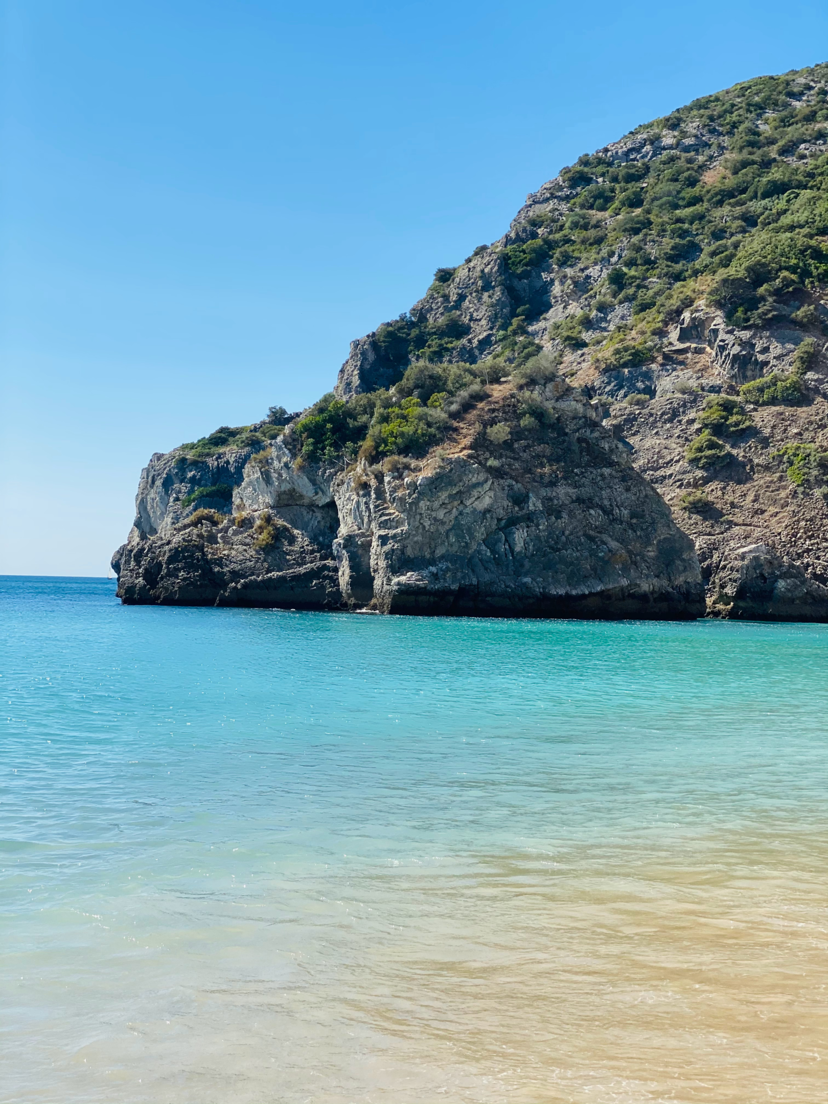 A beautiful beach near Lisbon, Portugal