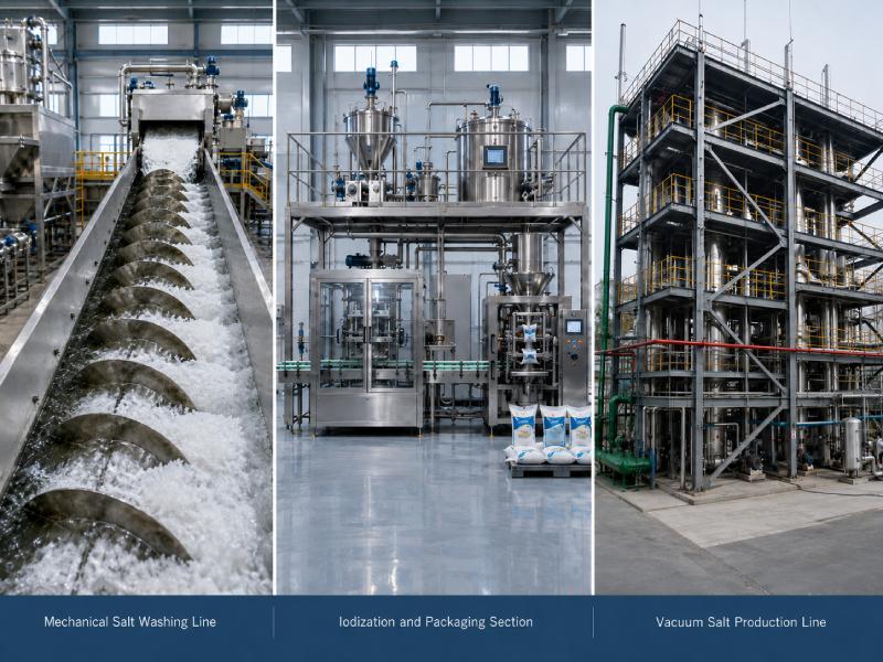 Iodized Salt Manufacturing Process: Dosing, Mixing, Equipment & Line Design