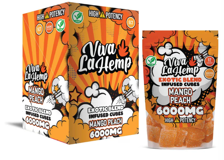Viva La Hemp Exotic Blend Gummies (6000mg)