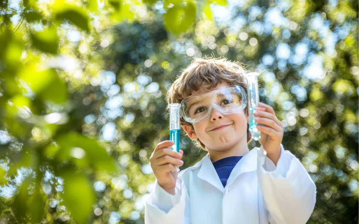 outdoor science experiments kids