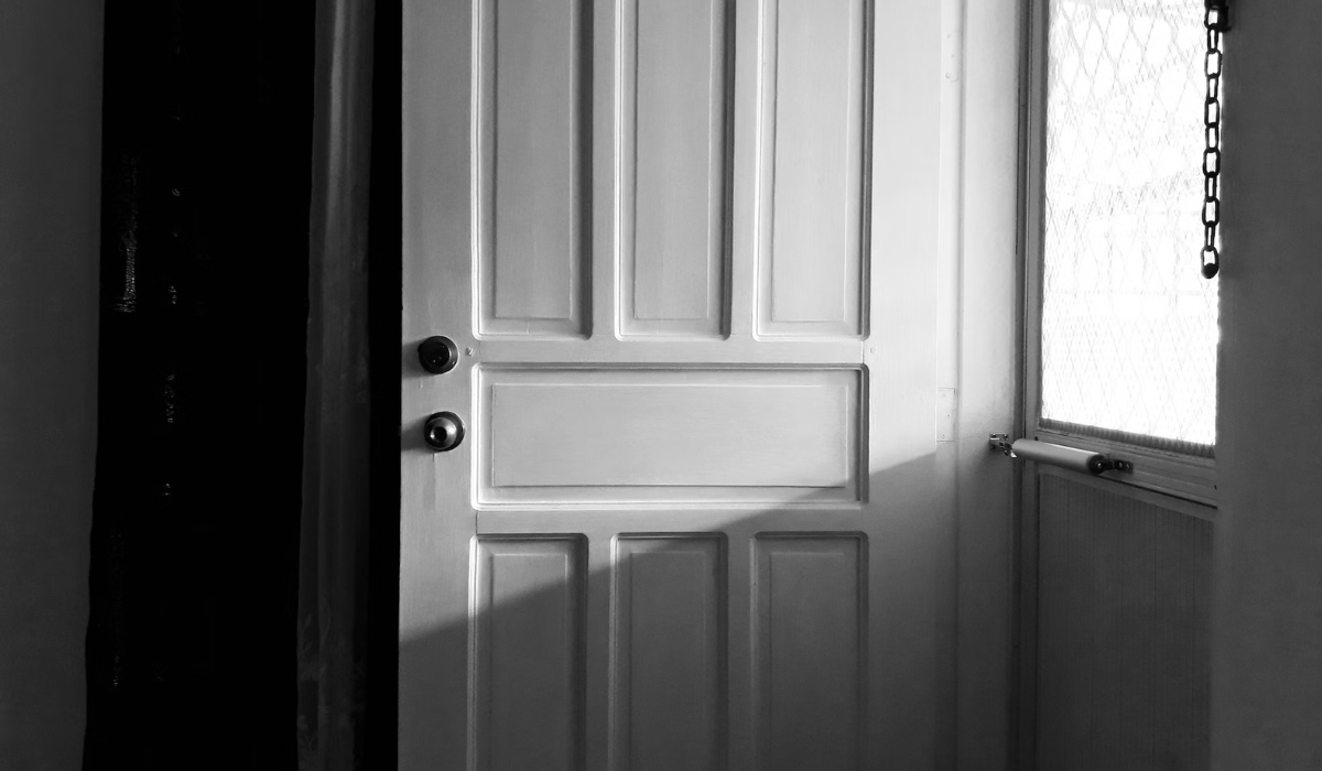 Frond doors - main door and outer door 