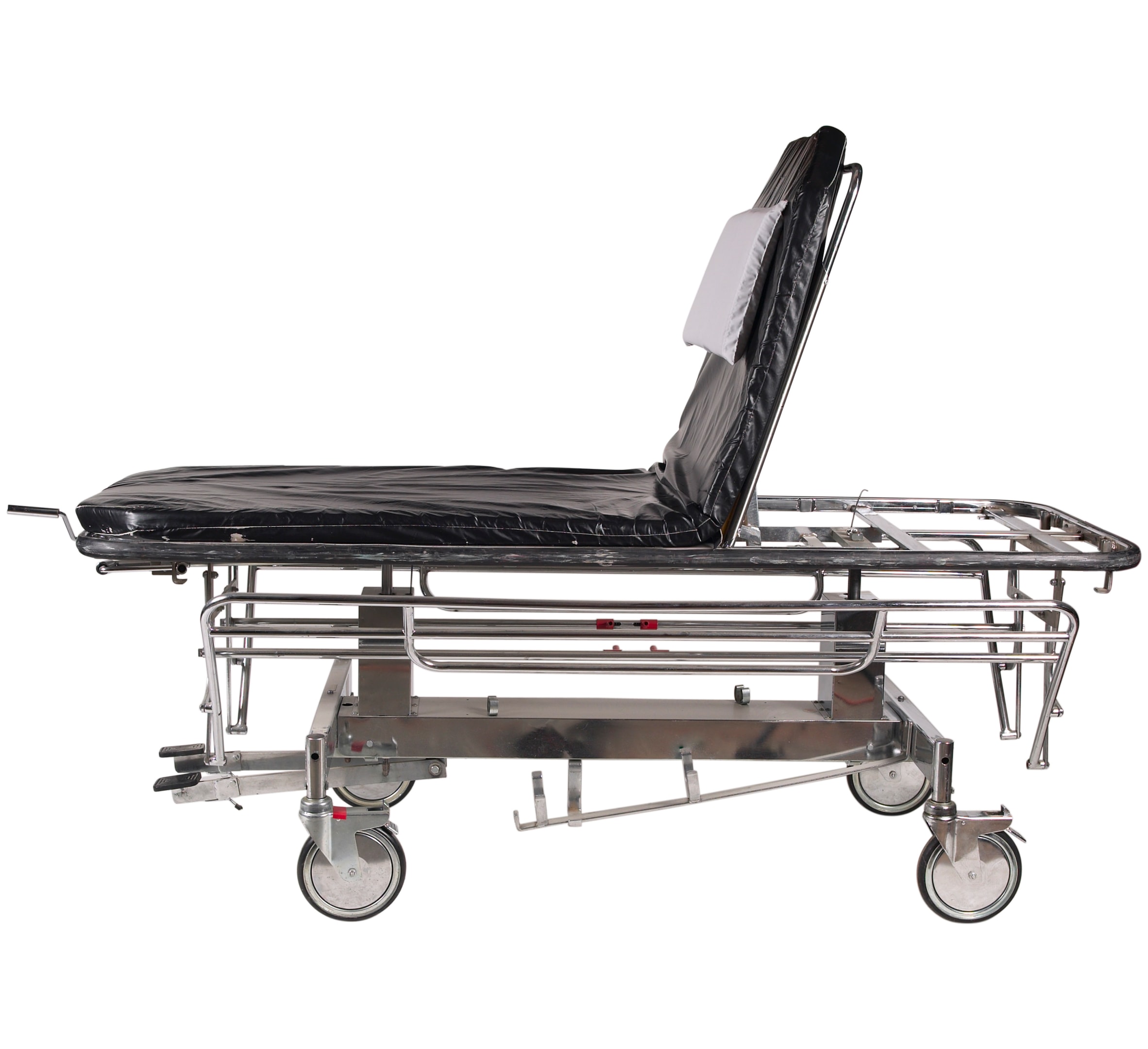Comfort enhancements for safety on stretchers.