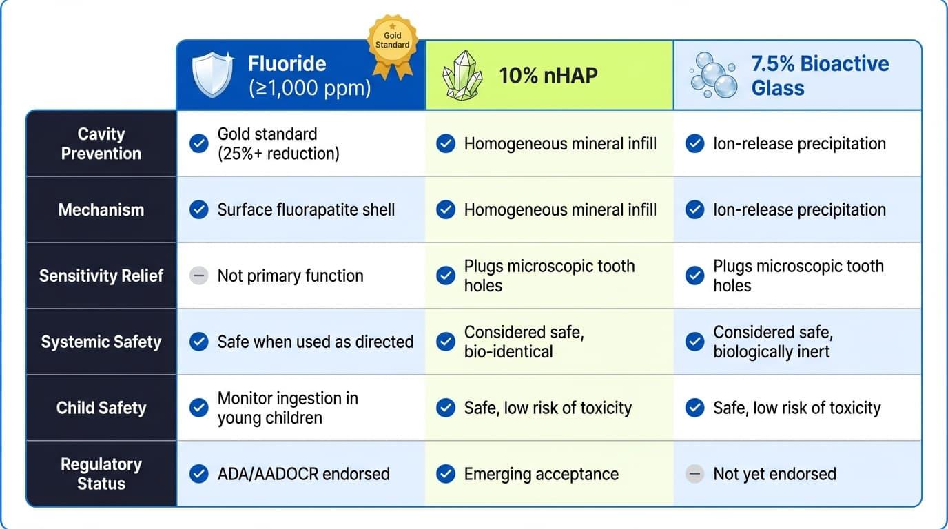 Fluoride vs Fluoride-Free: Head-to-Head Comparison