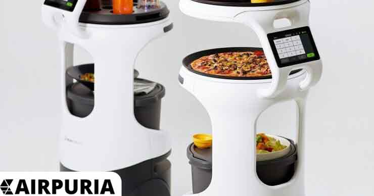 Robot serving food - will they replace human waiters?