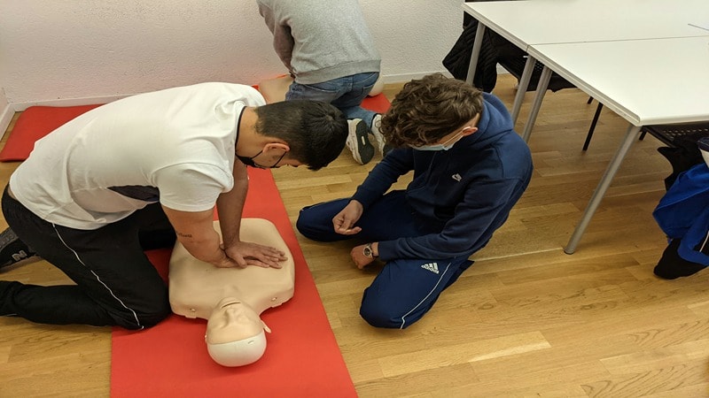 First Aid Training for CPR