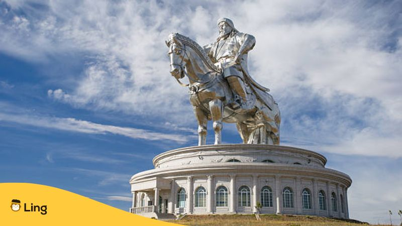 The world's largest statue of Genghis Khan