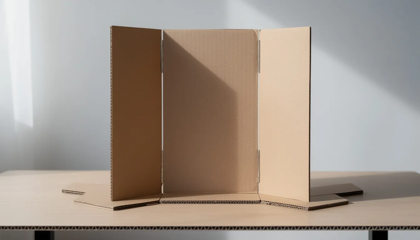 Na stole znajduje się złożona baza z kartonu w kształcie tryptyka, która umożliwia ciekawe zaprezentowanie różnych informacji na temat lektur. Interaktywna teczka zawiera karteczki, rysunki i zakładki, które pomagają uczniom w uporządkowaniu najważniejszych wiadomości oraz ciekawostek związanych z danym tematem.