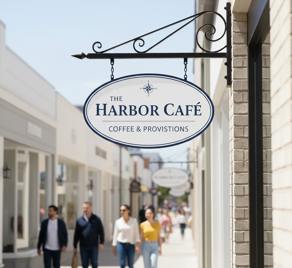 What Are the Different Types of Outdoor Signage? 6 blade style sign