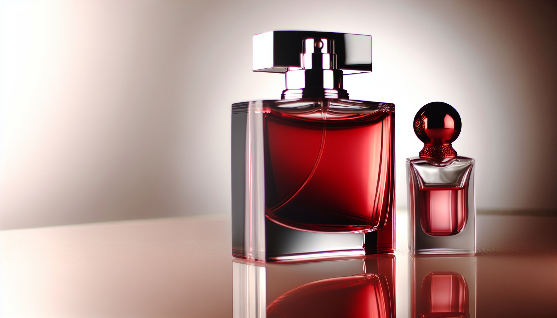 Bottle of Zara's Red Temptation perfume