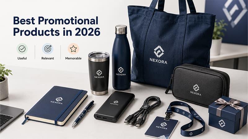 Best promotional products for 2026 B2B campaigns.