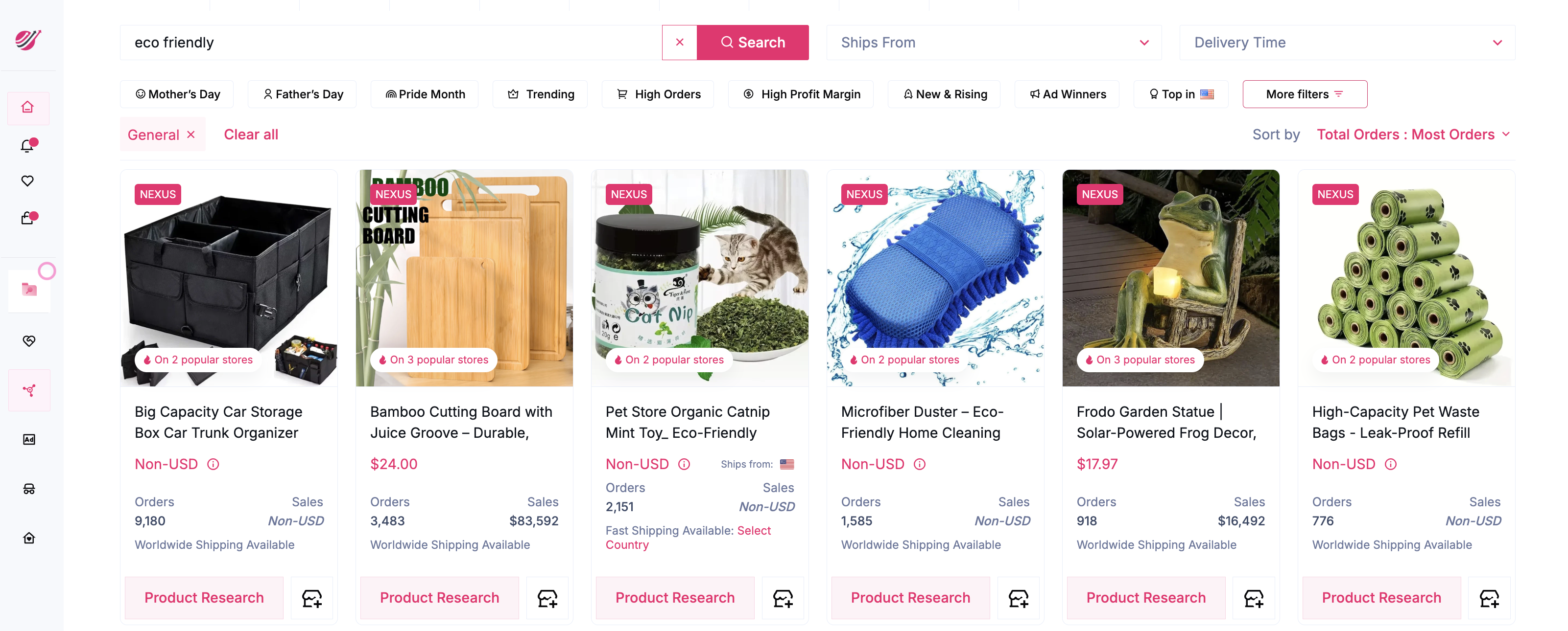 Eco Friendly products