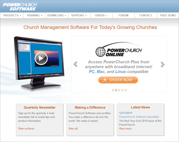 powerchurch homepage