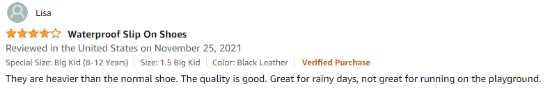 What customers didn't like