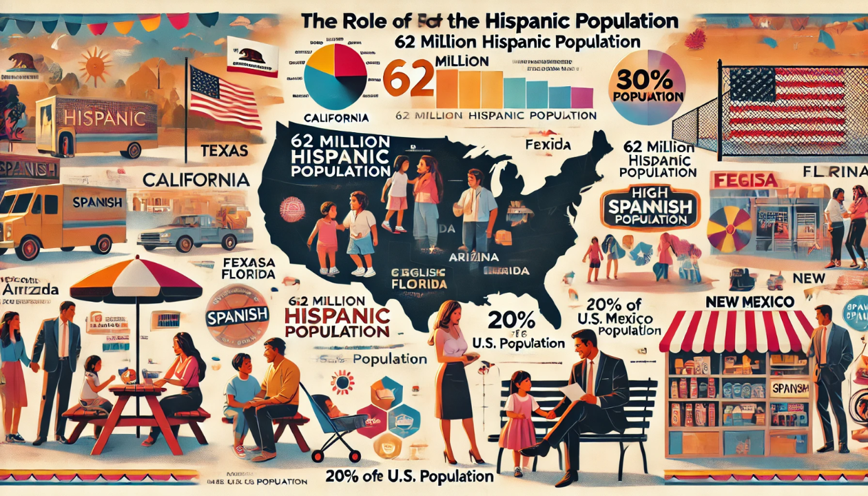 The Role of the Hispanic Population in Shaping Language Dynamics