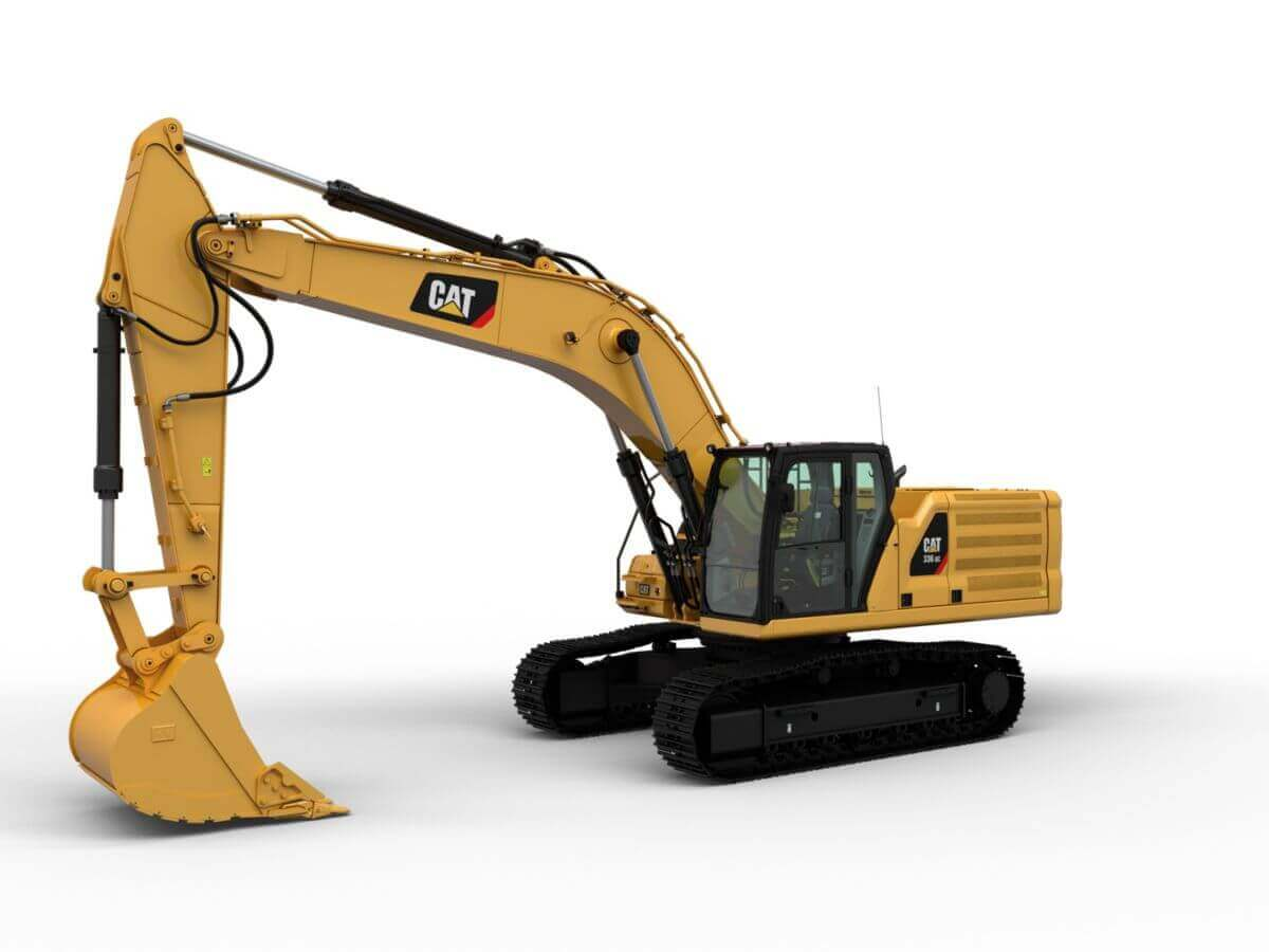 Phtograph of cat track excavtor