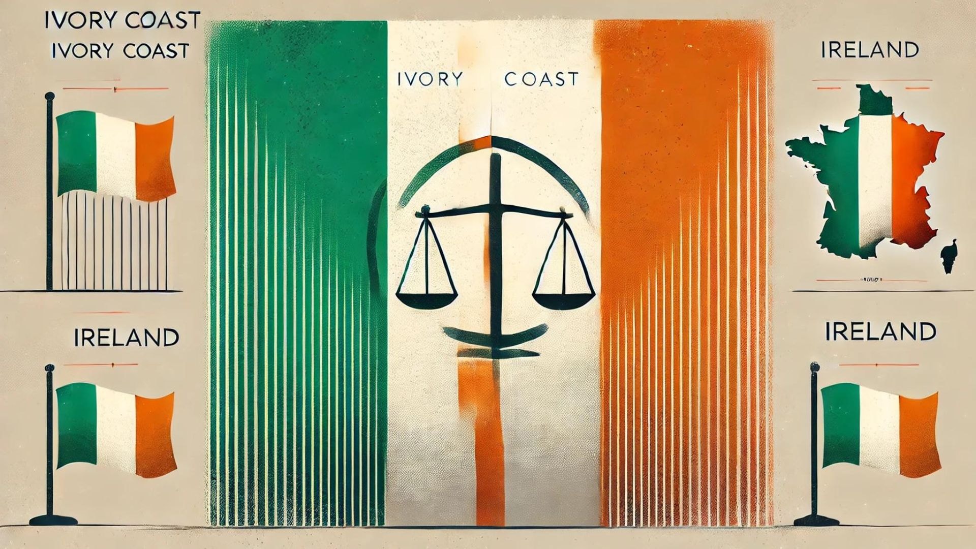 Ivory-Coast-Flag-vs-Ireland-Key-Differences-and-Similarity