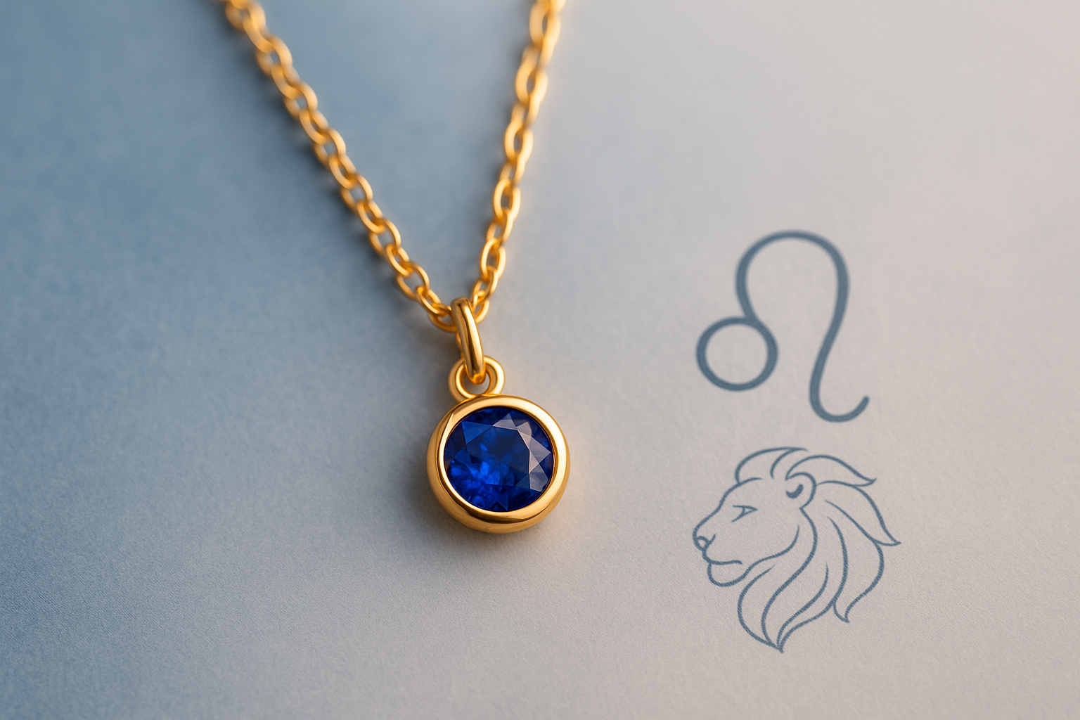 Grandinėlė su pakabuku talismanas su brangakmeniu pagal zodiaką