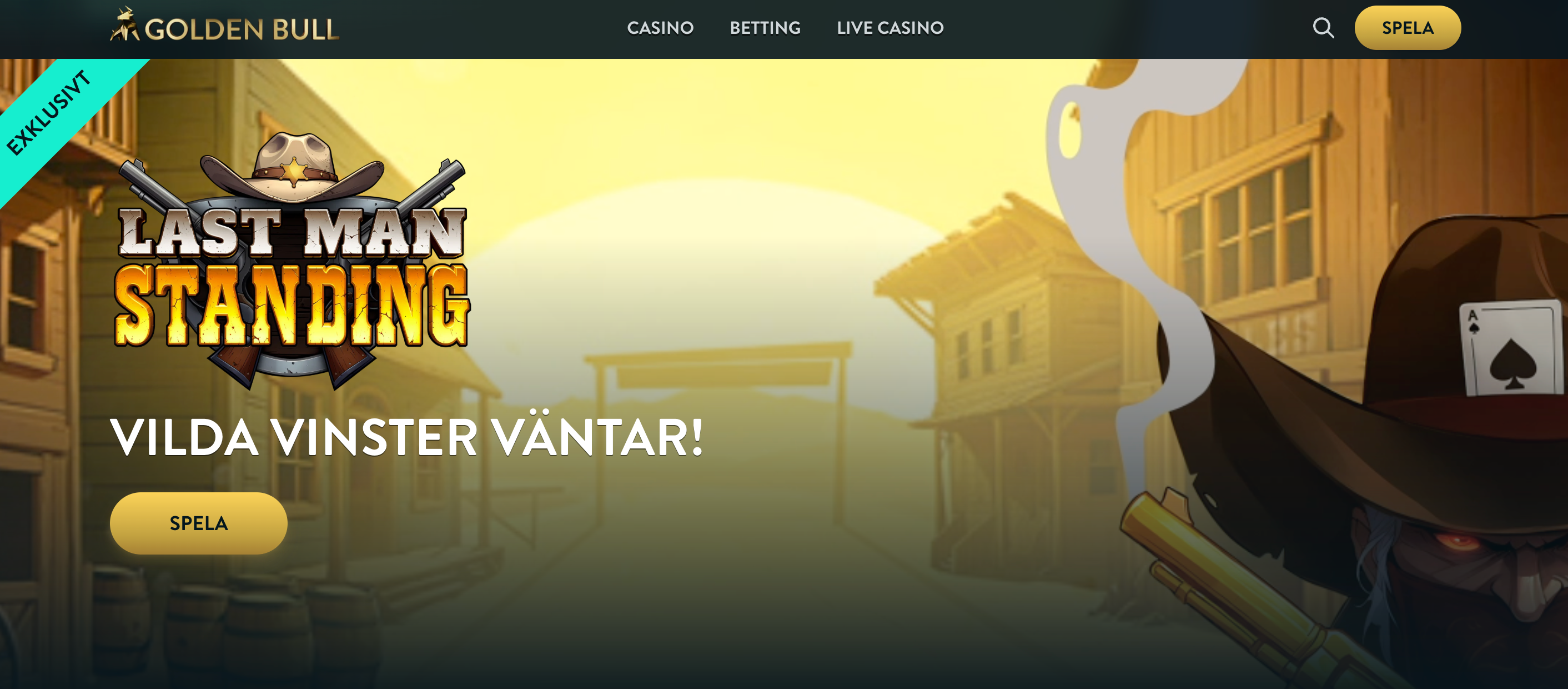 Golden Bull casino med trustly