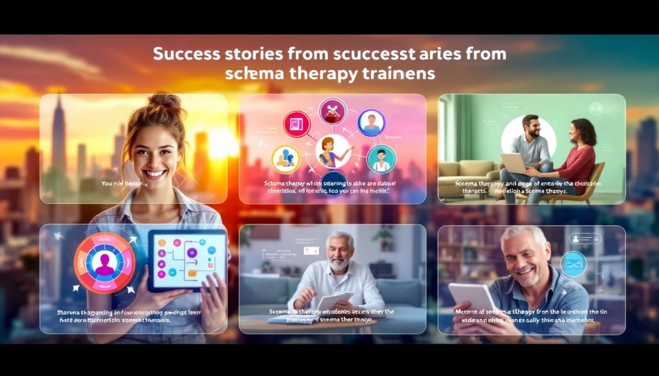 Success stories from schema therapy trainees.