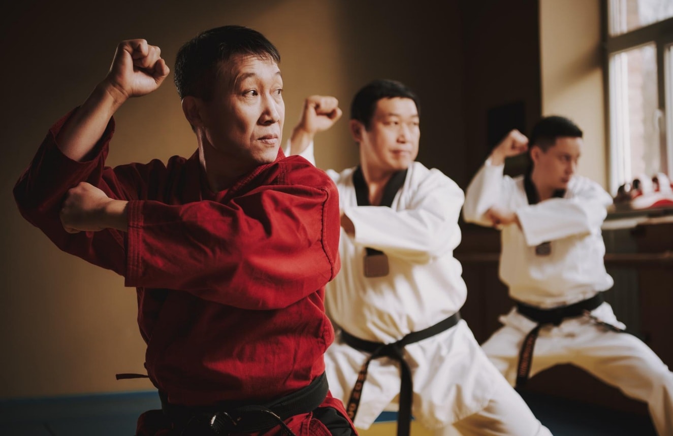 Adult martial arts training offers a wide range of physical and mental benefits, including improved strength, flexibility, cardiovascular health, stress relief, enhanced focus, self-discipline, and greater self-confidence.