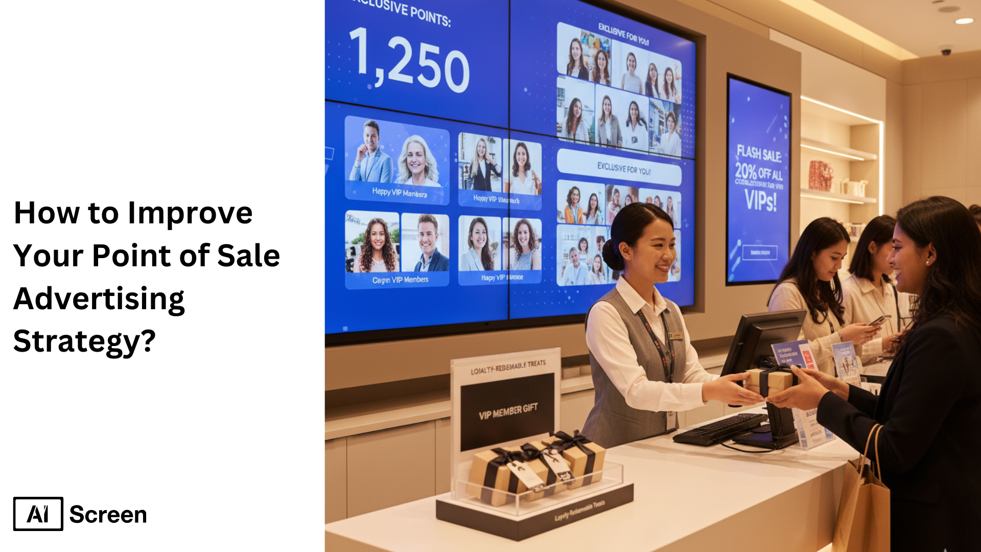 How to Improve Your Point of Sale Advertising Strategy? 1 improving point of sale advertising strategy with digital signage