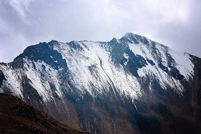 snow, mountain, mexico