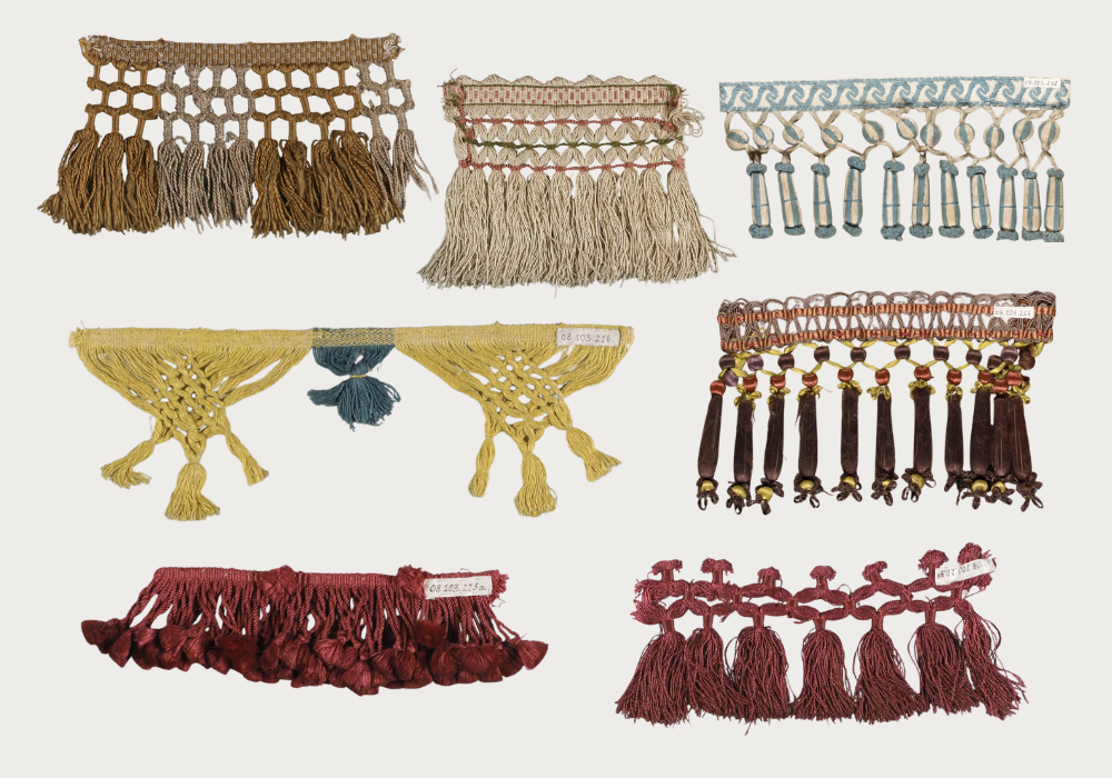 Historical fringes from the Met's collection