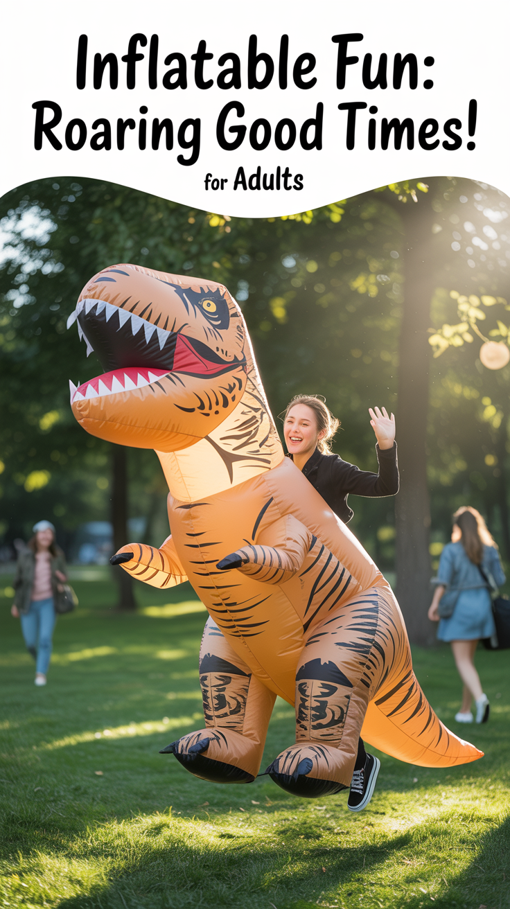 add these to your cart before they're gone, easy adult inflatable costumes for Halloween