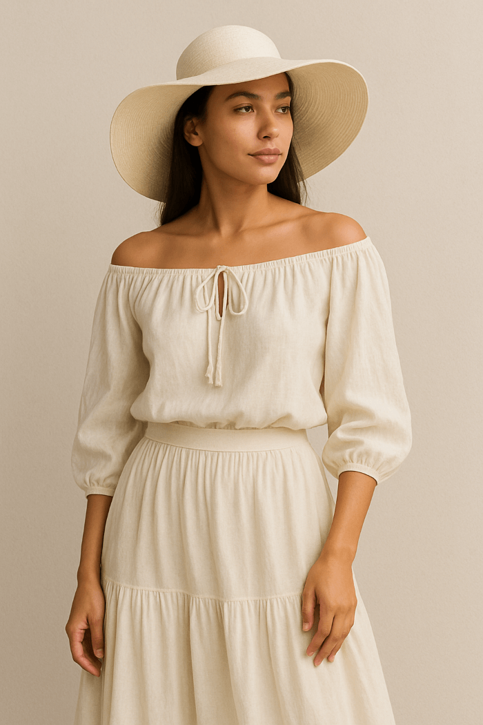 Floppy sun hat
