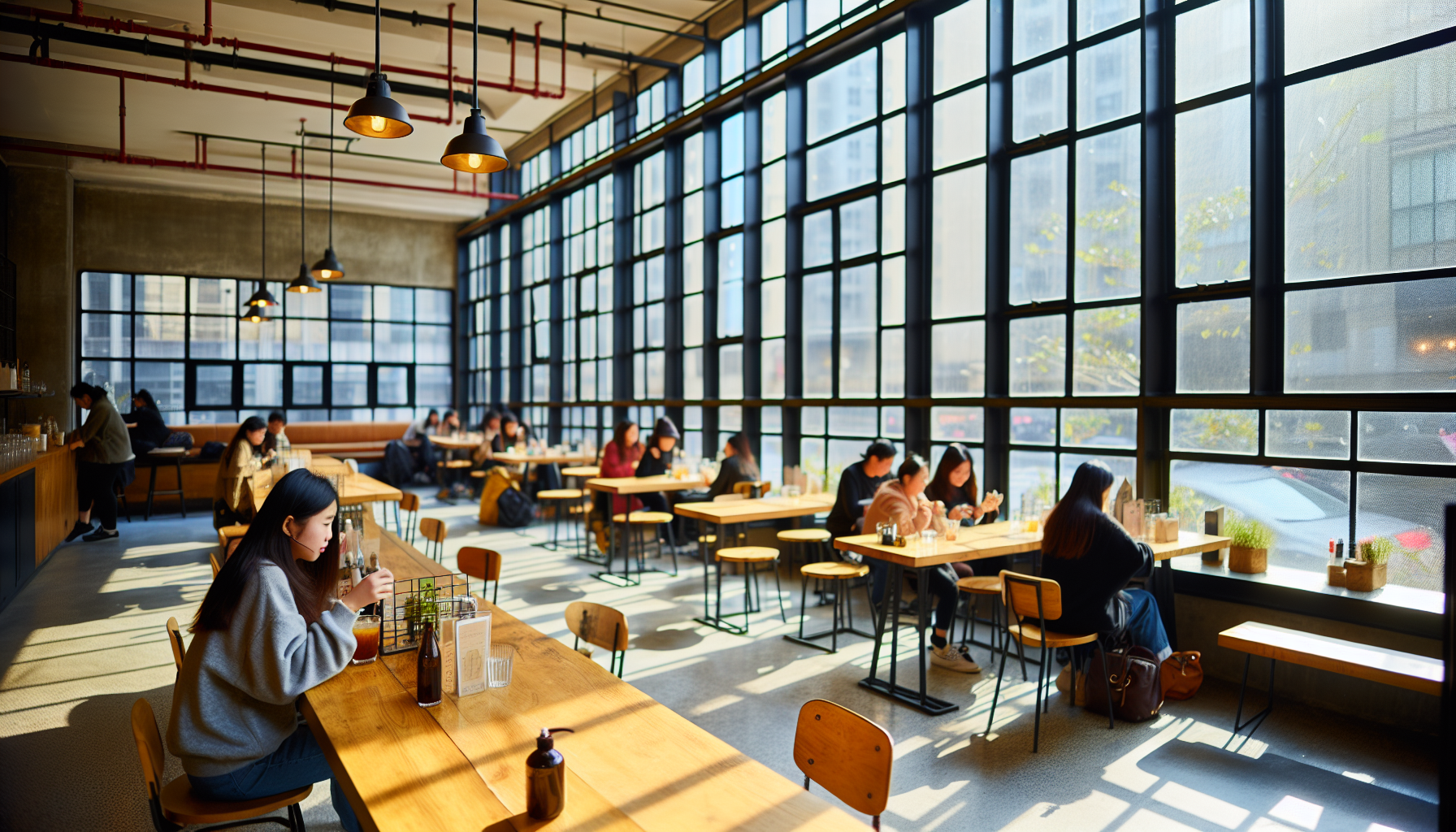 Harnessing natural light with strategic window design