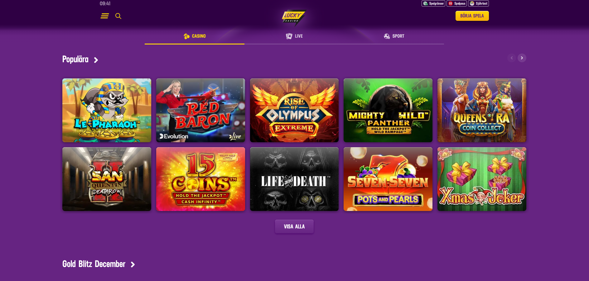 lucky casino slots