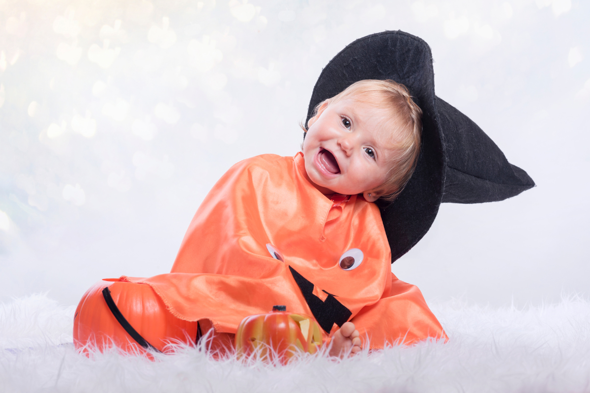 Infant Halloween costumes designed specifically for crawlers, showcasing comfort and style.