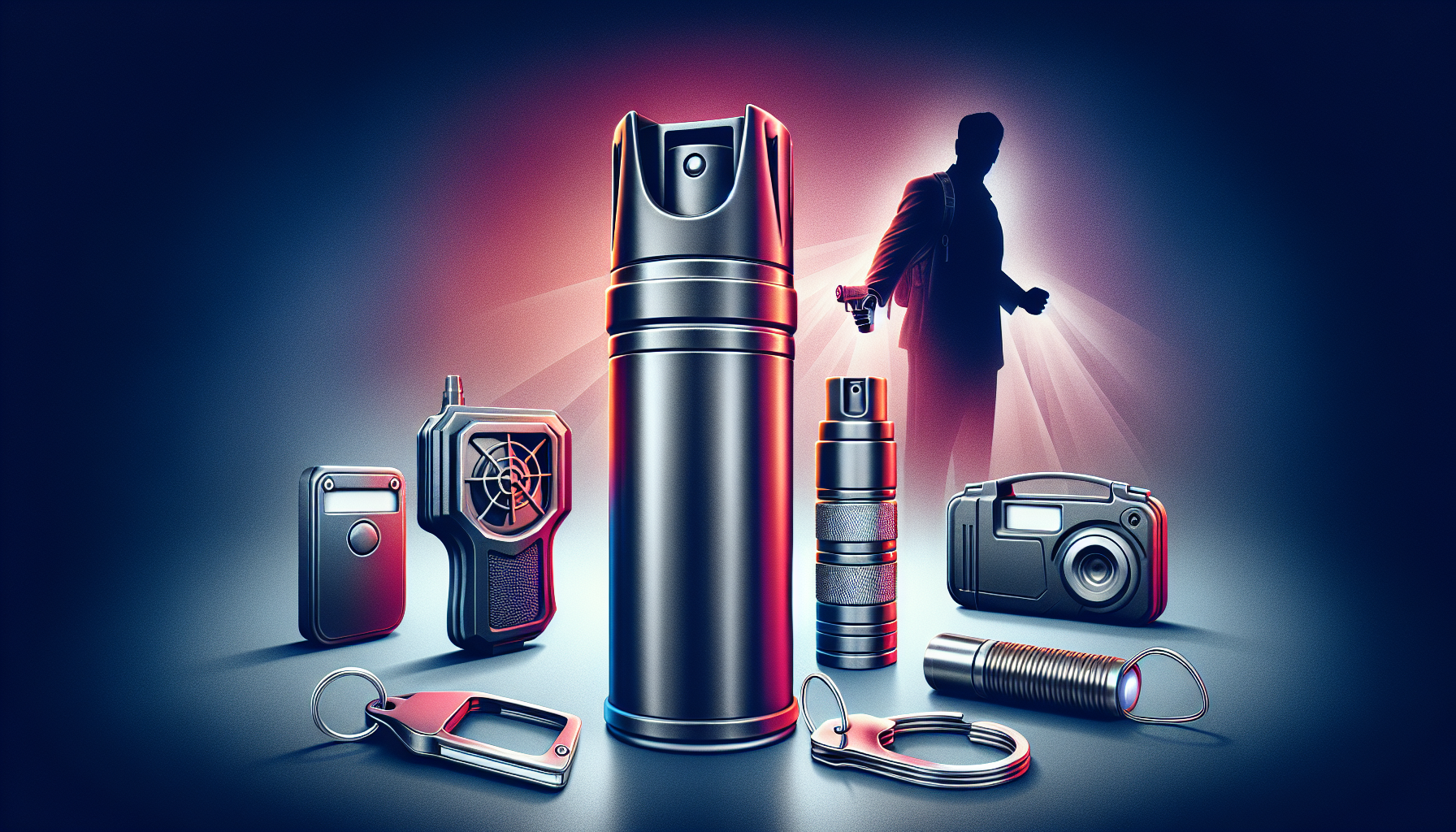 Pepper spray as a must-have defense tool with a focus on its effectiveness.