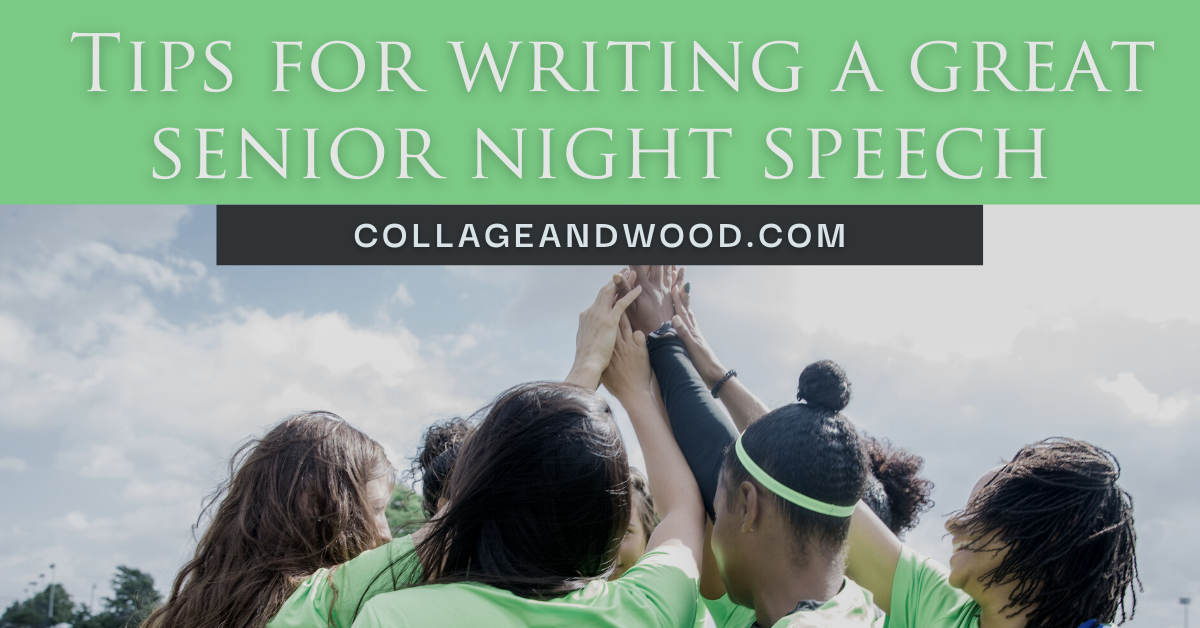 how to write a senior speech for sports? 2