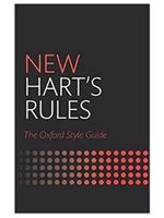 New Hart's Rules The Oxford Style Guide