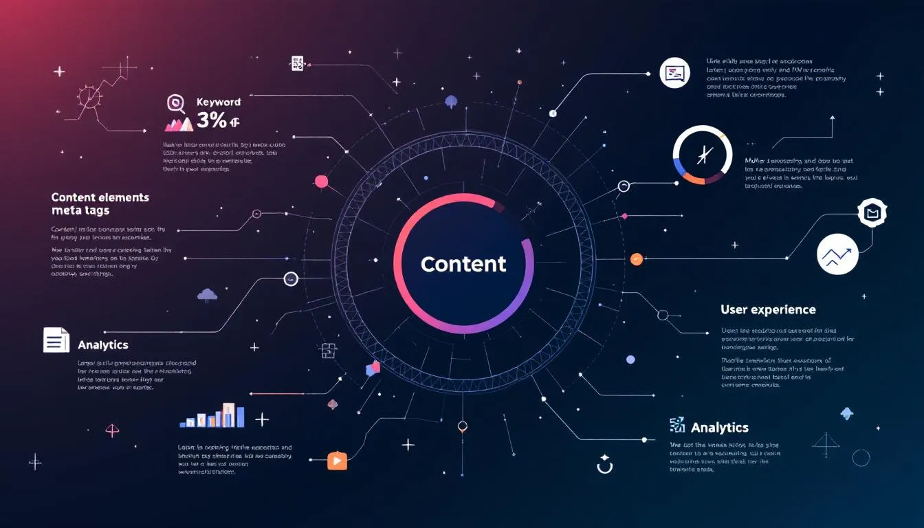 An example of a well-structured webpage highlighting essential elements of content optimization.