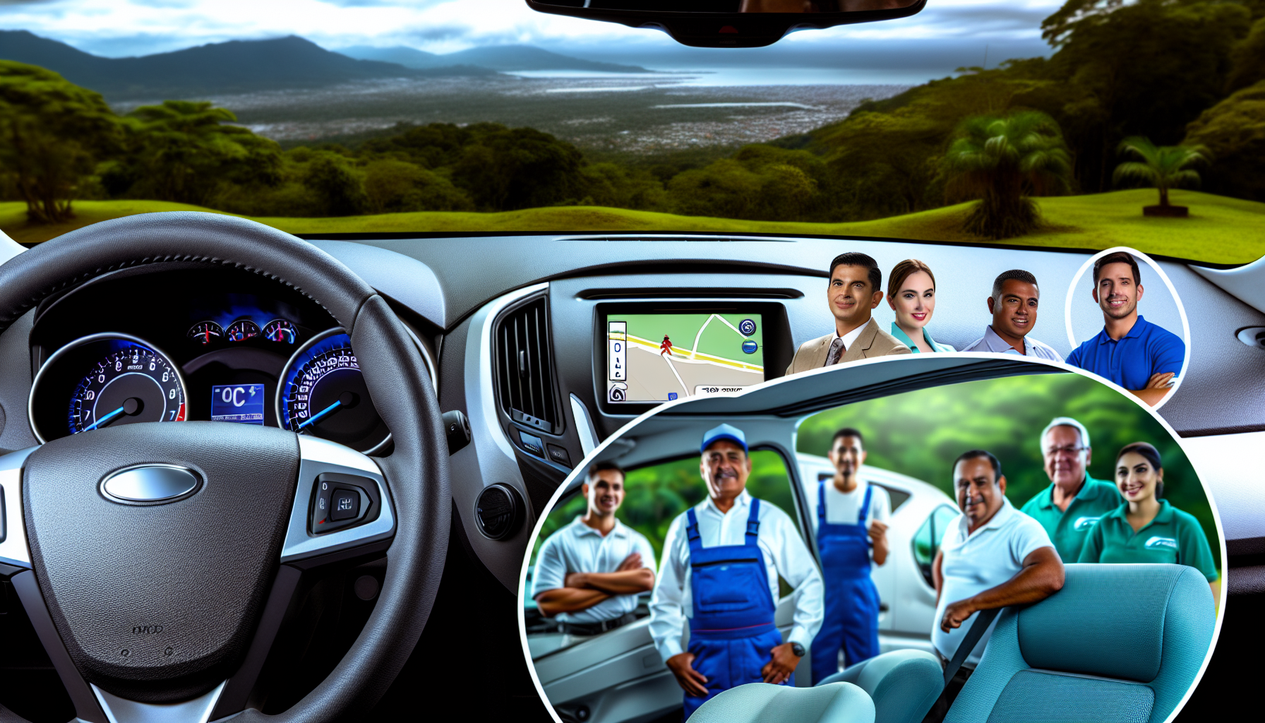 Convenience features offered by Economy Rent a Car in Costa Rica