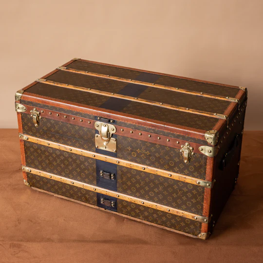 Monogram Steamer Trunk | Branded Luxury Goods