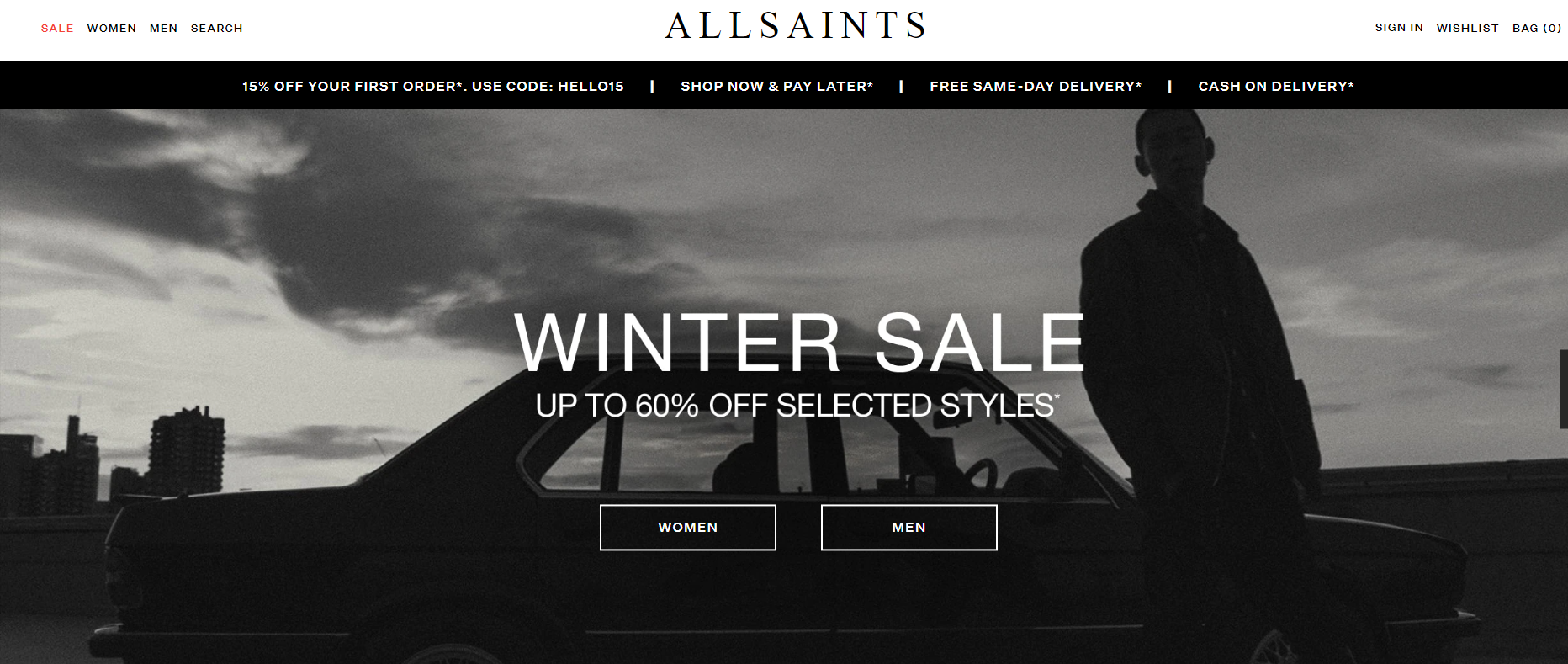 Save on fashion using an Allsaints promo codes