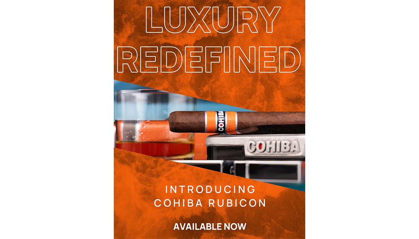 Cohiba Rubicon cigars displayed elegantly, showcasing their unique design.