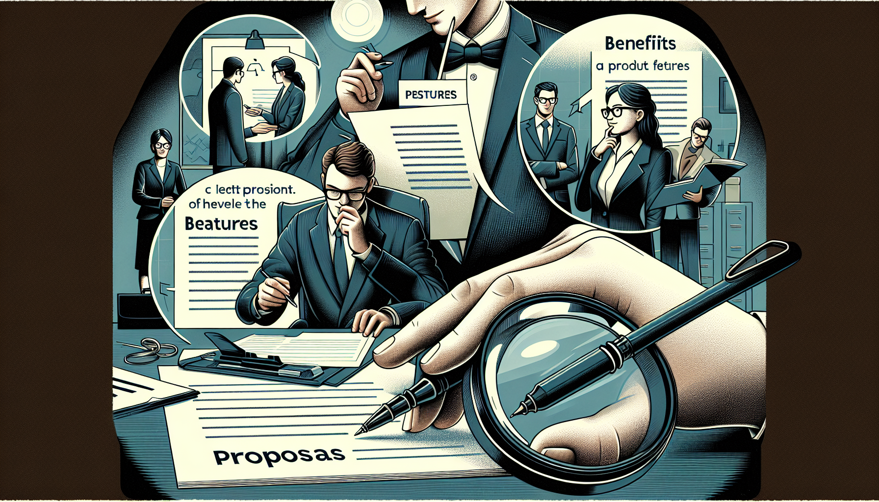 Illustration of best practices for writing proposals